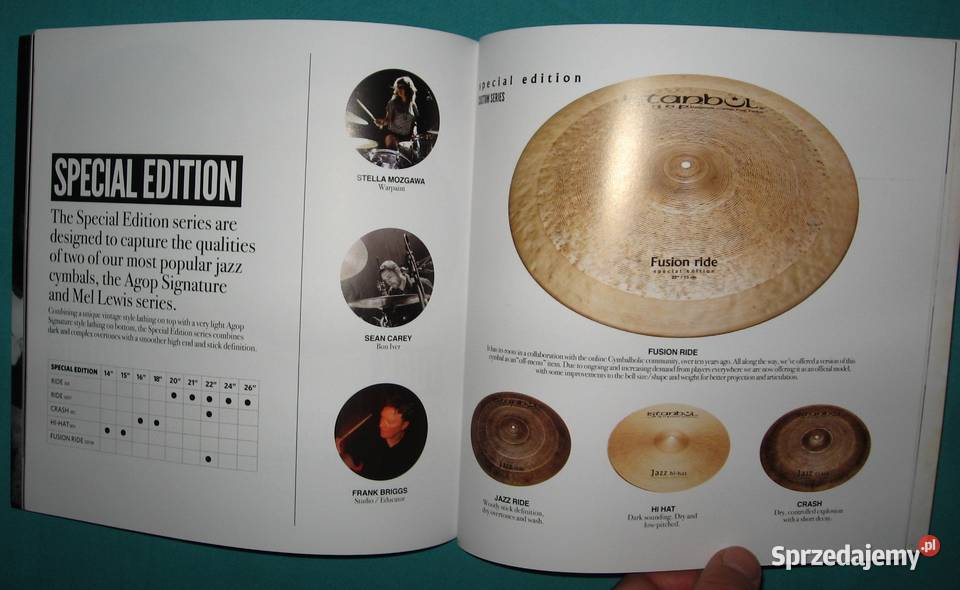 Istanbul cymbals catalog 2016 katalog pomorskie