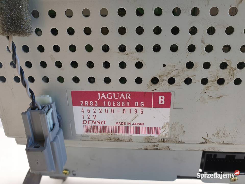 Jaguar SType WYŚWIETLACZ RADIA NAWIGACJI Ekran osobowe Sprzęt audio fabryczny Chełm