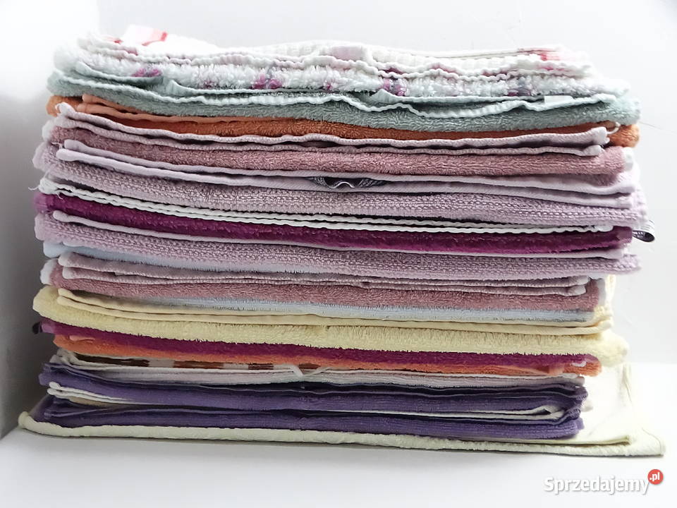 Zestaw 25 ręczników bawełnianych 95x45
