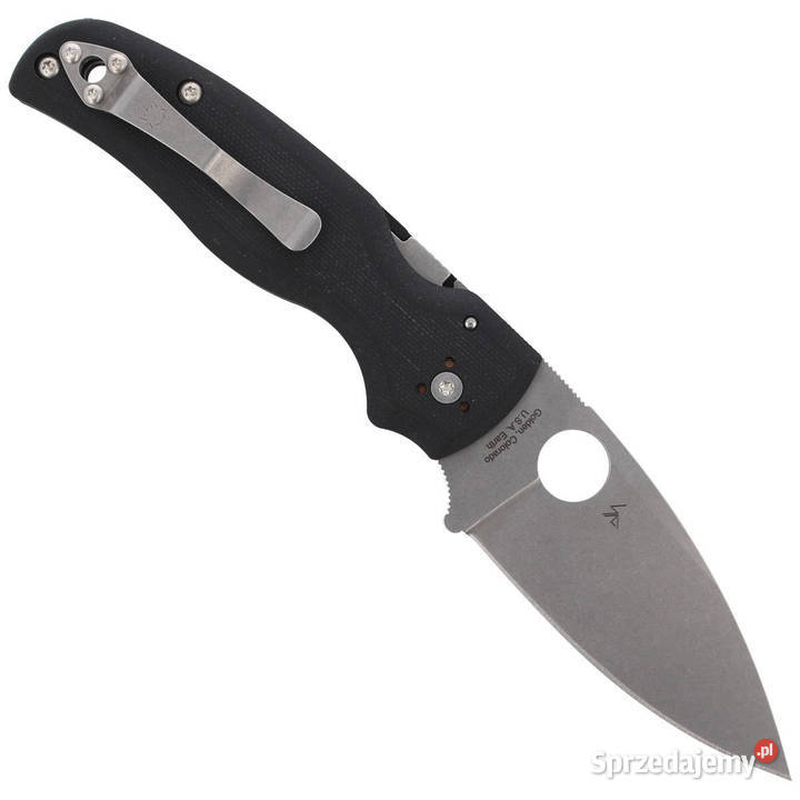 Nóż składany Spyderco Shaman Black G10 Warszawa