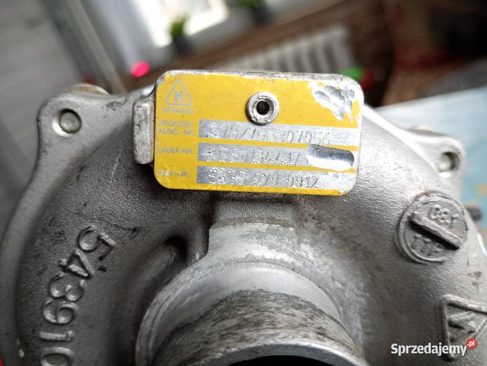 Sprzedam turbinę do Renault Kangoo 15 d Turbosprężarki Stare Sierzputy