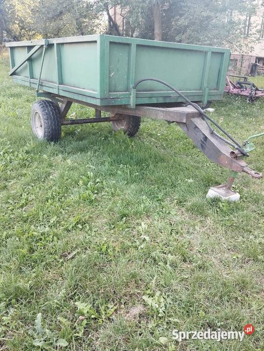 Przyczepka rolnicza wywrotka lubelskie Gorzków-Wieś