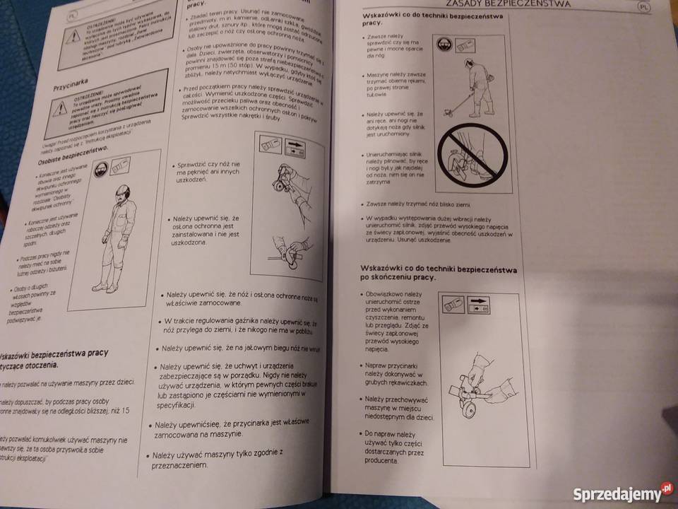 Krawędziarka Husqvarna 327Ldx Spalinowe Goleniów sprzedam