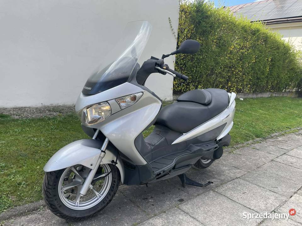 SUZUKI BURGMAN 125 2008 R 100 Sprawny Niski Pilzno