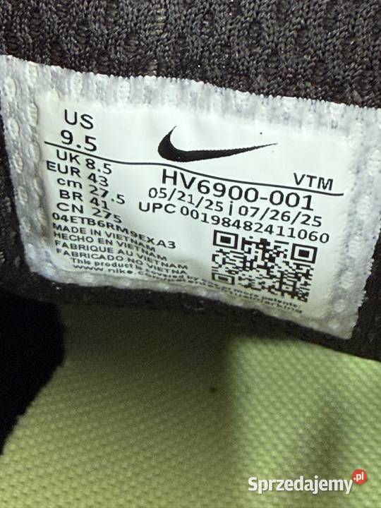 ButySneakersy Nike Zoom Vomero 5 SE HV6900001 czarny Łódź