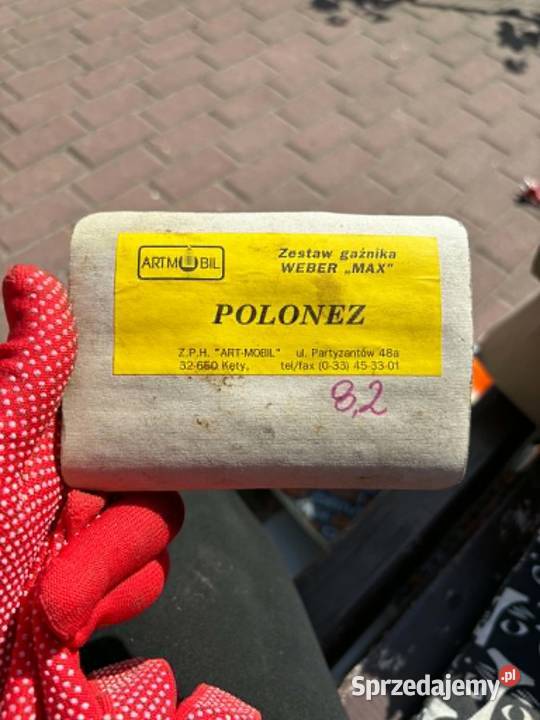 ZESTAW NAPRAWCZY GAŹNIKA WEBER 2835 S2A1 Polonez manualna Żyrardów