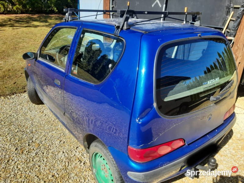 fiat seicento 900 2001 hak bagaznik dachowy Samochody na części Jordanów
