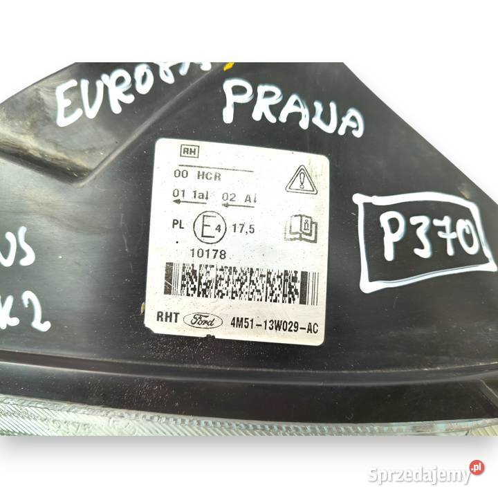LAMPA PRAWA Ford Focus II MK2 2004 prawy przód osobowe Chełm