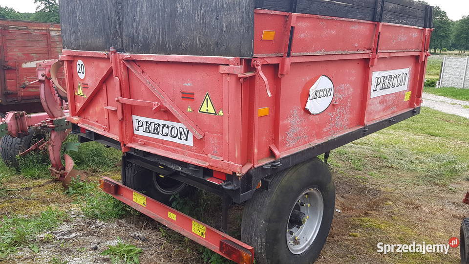 Przyczepa wywrotka jednoosiowa 7ttransport