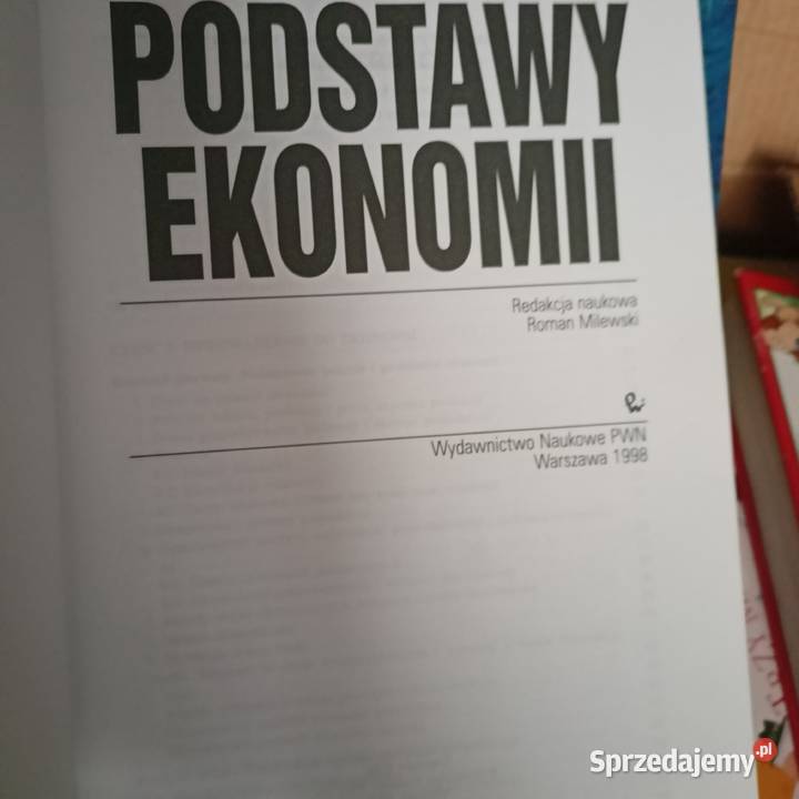 Podstawy ekonomii najtaniej książki wysyłka