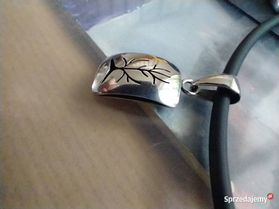 Komplet wisior kolczyki srebro 925 rękodzieło