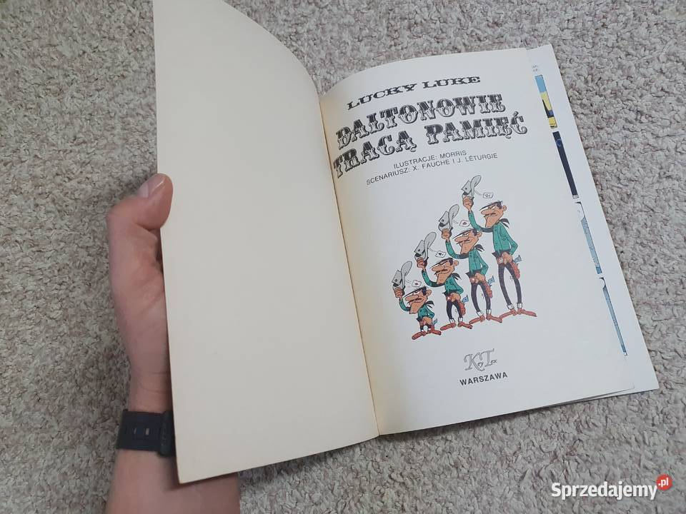 Lucky Luke Daltonowie tracą pamięć wydanie 1 Gdynia sprzedam