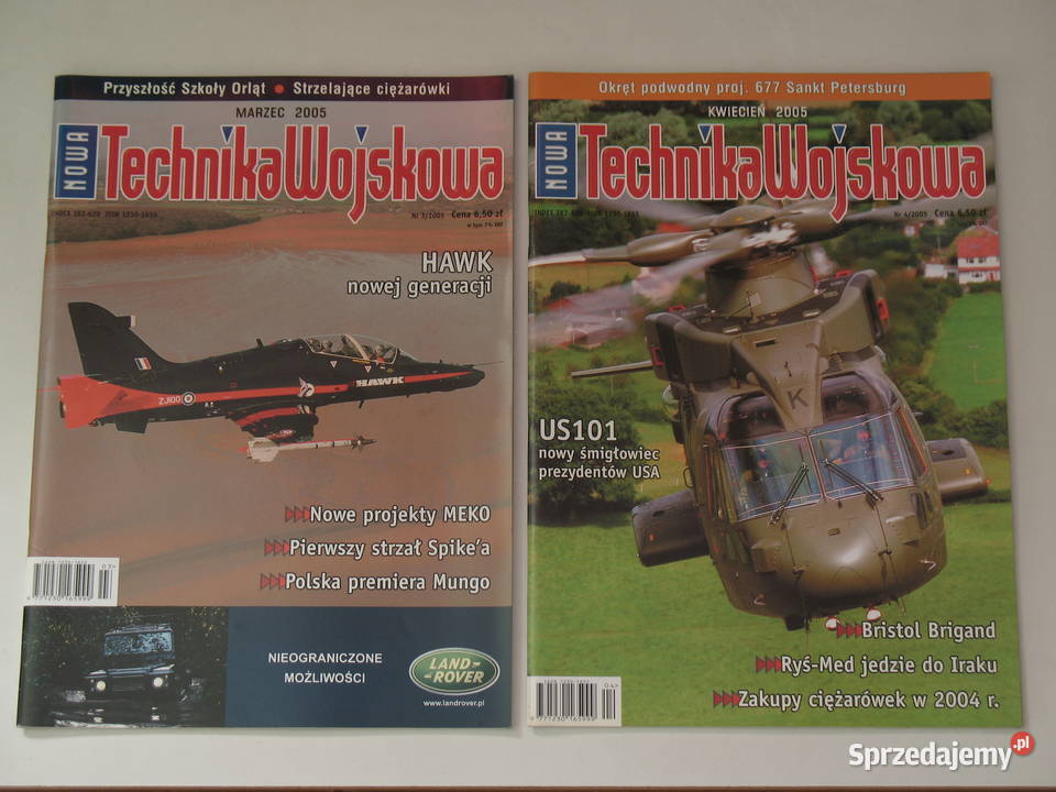Technika Wojskowa kompletny rocznik 2005 Kraków sprzedam
