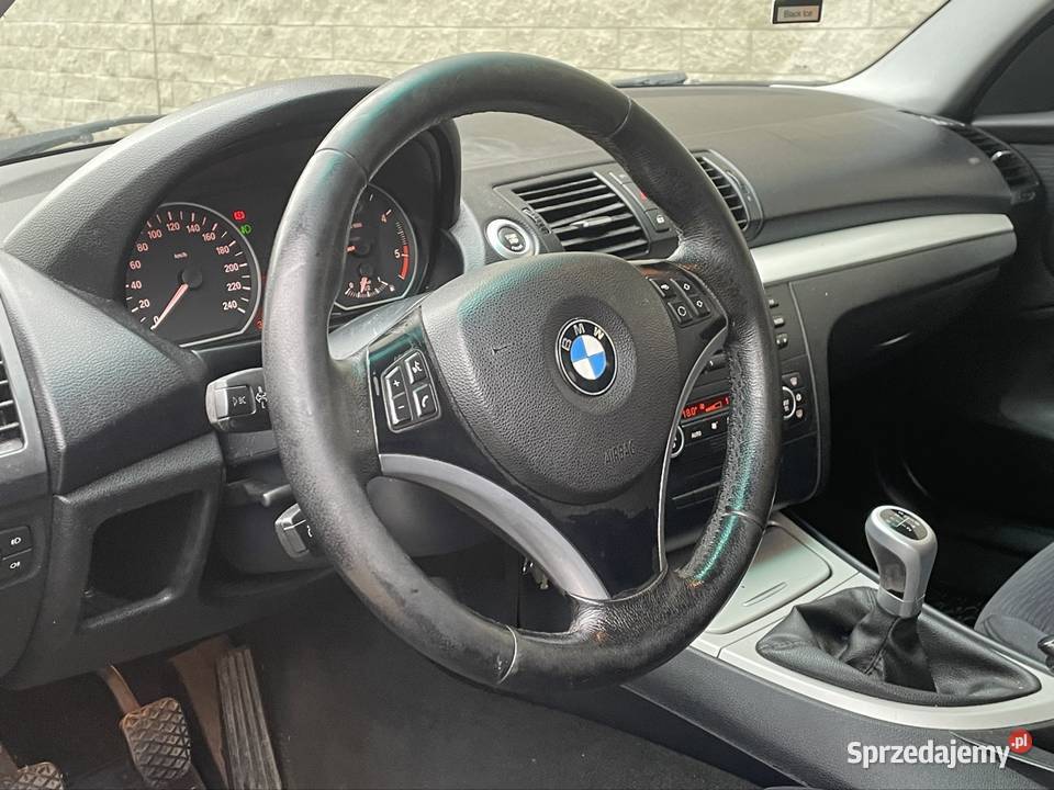 BMW e81 120d Lift 2009 Bixenon Czarna lala na manualna Będzin