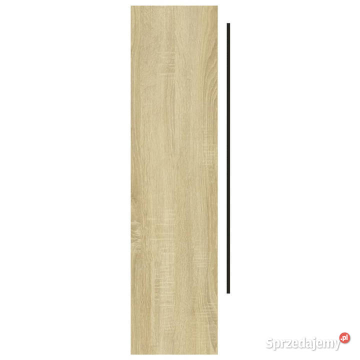 Szafka łazienkowa z lustrem 80x15x60 MDF biel i Warszawa