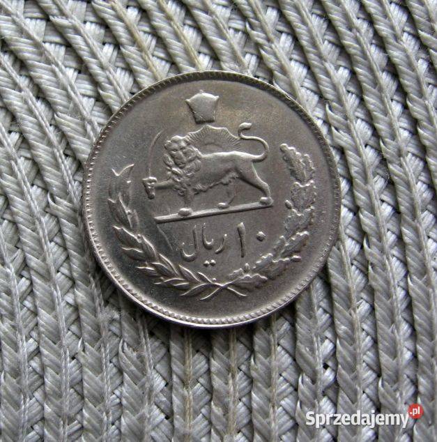 Iran 10 Riali 1975r Reza Pahlawi Kalisz
