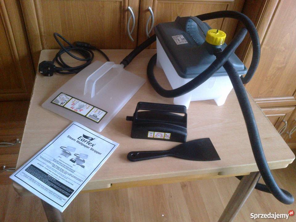 Parowy odklejacz do tapet usuwa tapety Earlex Goszczyn