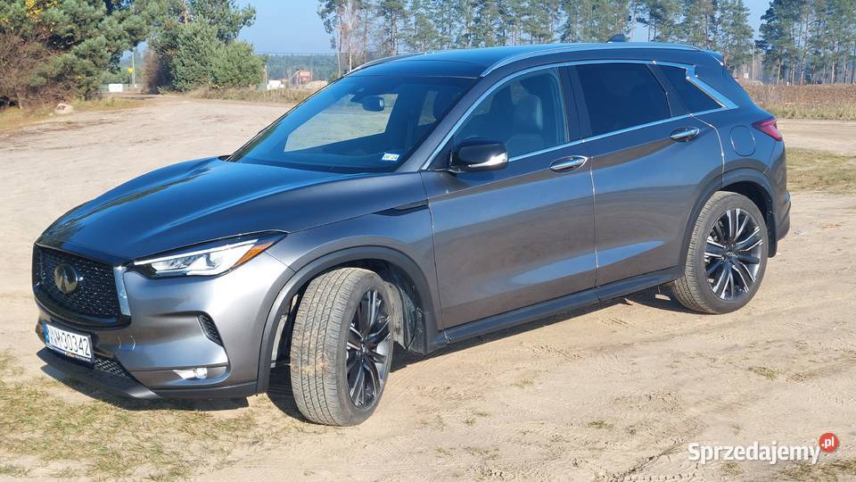 Infiniti QX50 z 2022 roku silnik VCT 20 Lipowiec