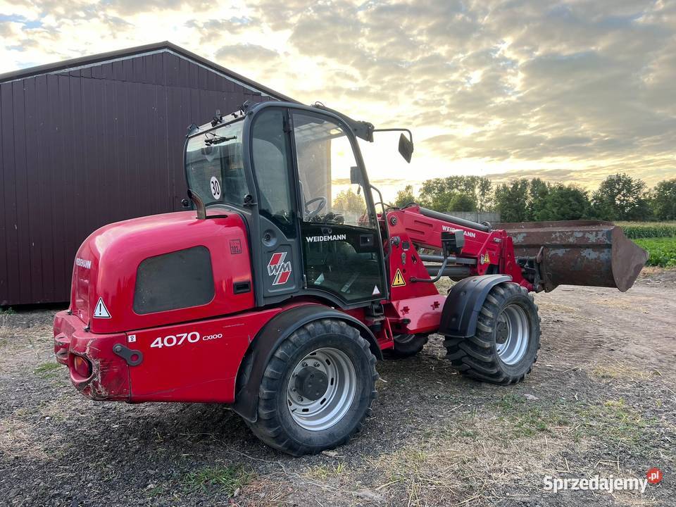 Ładowarka teleskopowa przegubowa Weidemann 4070 Kutno