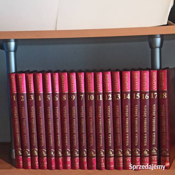 Wielka Historia Świata OXford tom 118 Książki naukowe i popularnonaukowe warmińsko-mazurskie Braniewo sprzedam