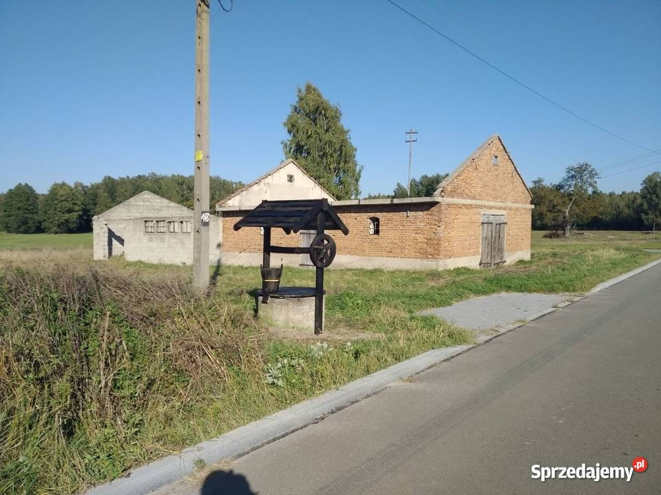 Sprzedam działkę siedliskową z zabudowaniami Romanów