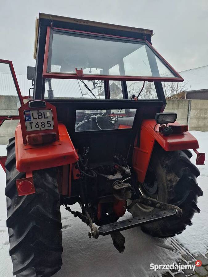 Ciągnik Ursus 2812 z Turem stan idealny pierwszy Tereszpol-Zaorenda