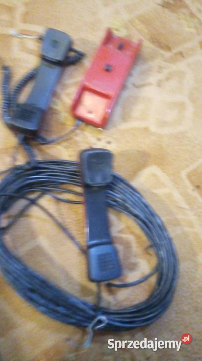 Domofon w kolorze czarnym