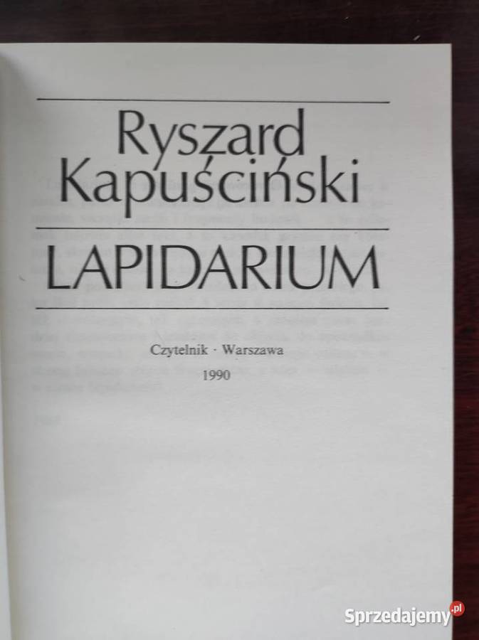 Lapidarium Ryszard Kapuściński Kielce