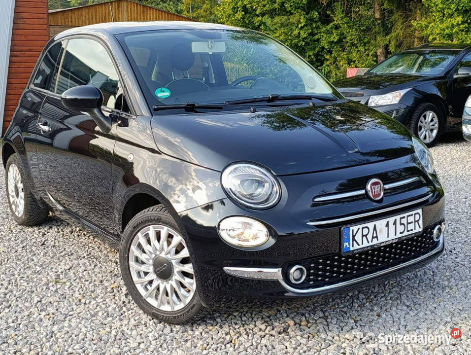 Fiat 500 Fiat 500 bezwypadkowy serwisowany wielofunkcyjna kierownica