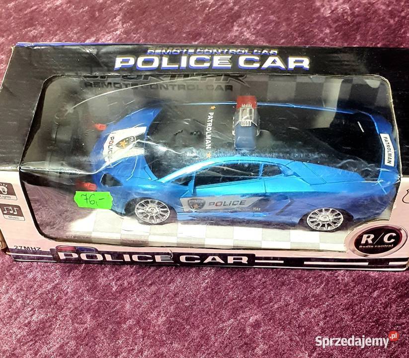 Samochód zdalnie sterowany Policja mazowieckie Piaseczno