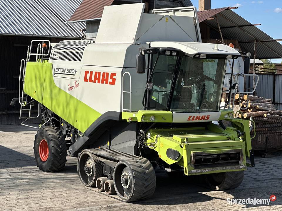 Claas Lexion 580 tt nieuszkodzony Zbożowe Pleszew