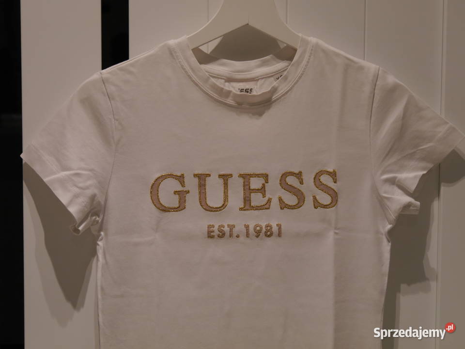 Guess śliczna bluzeczka metaliczna nitka 34 XS Guess Wrocław