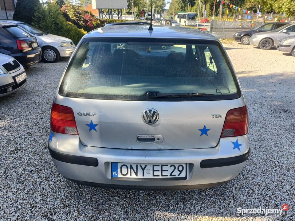 Golf 4 ekonomiczny 19 TDI 110 konny długie Kłodzko