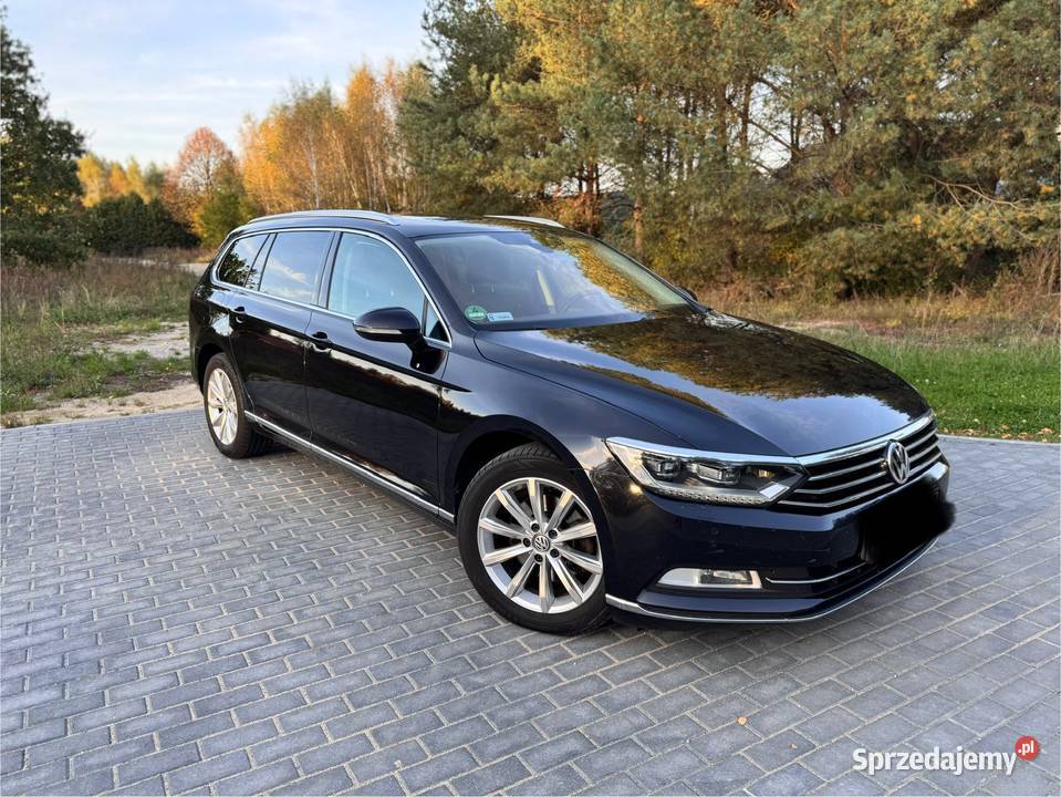 Volkswagen Passat B8 Highline 2015 190 prywatny klimatyzacja Piła
