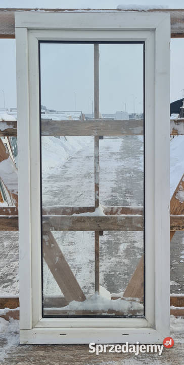 OKNA KacprzaK 75X164 OKNO Używane Plastikowe PCV Siedlce