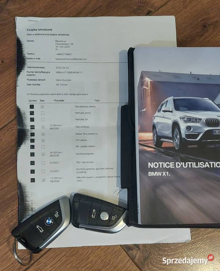 BMW X1 18D xdrive 2018 niski przebieg