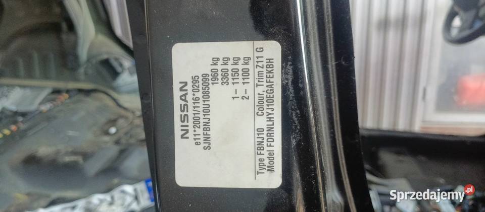 Drzwi przednie nissan Qashqai j10 małopolskie Jaksice