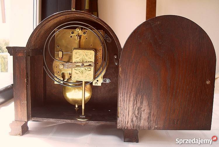ŁADNY ZEGAR KOMINKOWY GUSTAV BECKER 1924r Zgierz