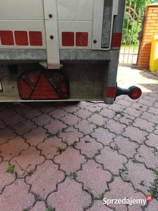 Przyczepka dwuosiowa aluminiowa 2 T