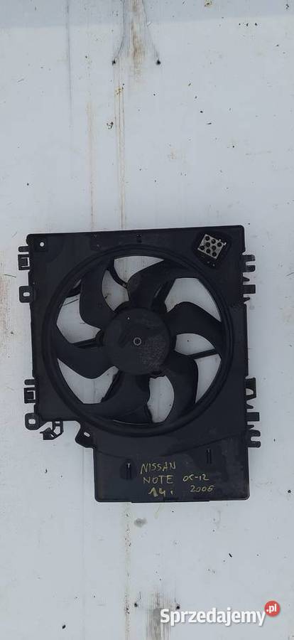 WENTYLATOR CHŁODNICY NISSAN NOTEI NISSAN MICRA