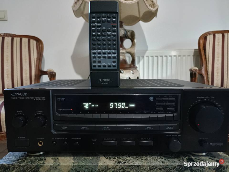 Amplituner KENWOOD KRV6060 z pilotem Drawski Młyn