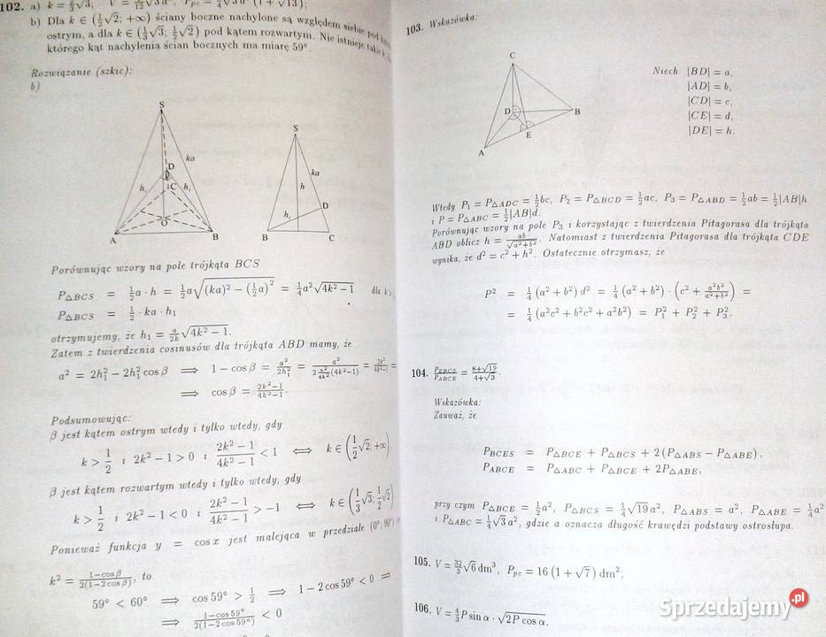 Zbiór zadań i zagadnień maturalnych z matematyki Chełm