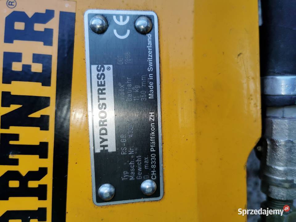 Piła hydrauliczna pierścieniowa Tyrolit Partner śląskie Warszowice
