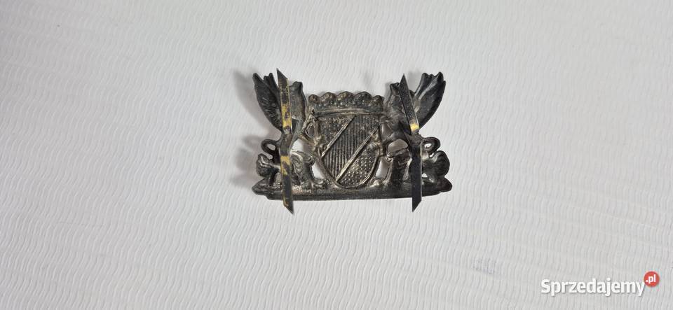 Zabytkowy Herb Badenii Emaliowany emblemat ok lubelskie Biłgoraj
