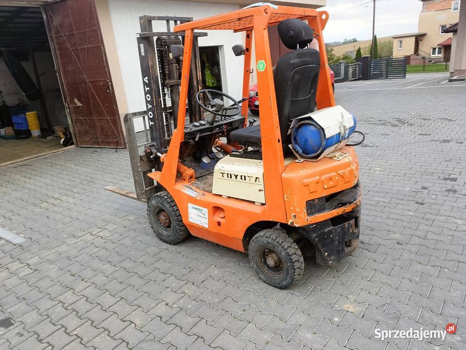 Wózek widłowy Toyota małopolskie