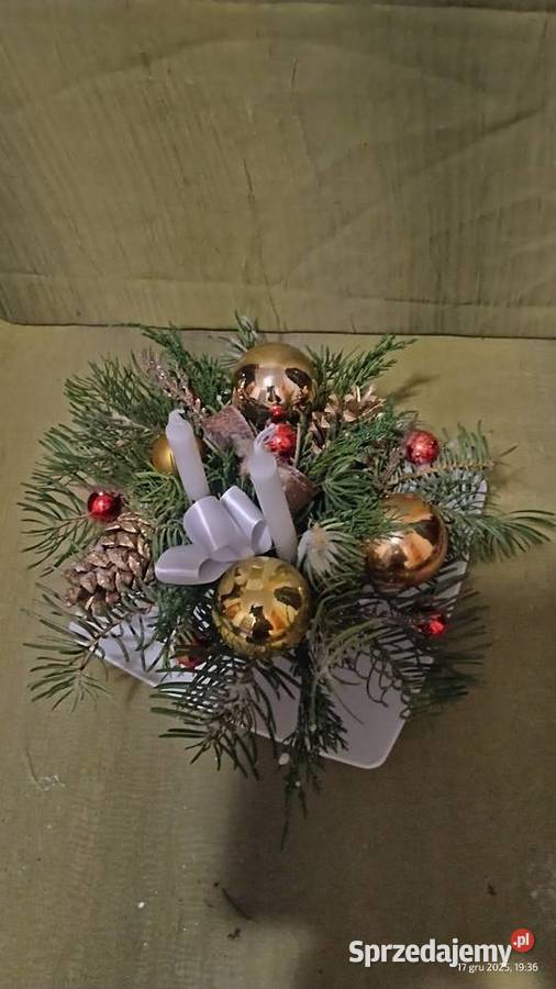 Ekowianek Wianek świąteczny bożonarodzeniowy Koszyce