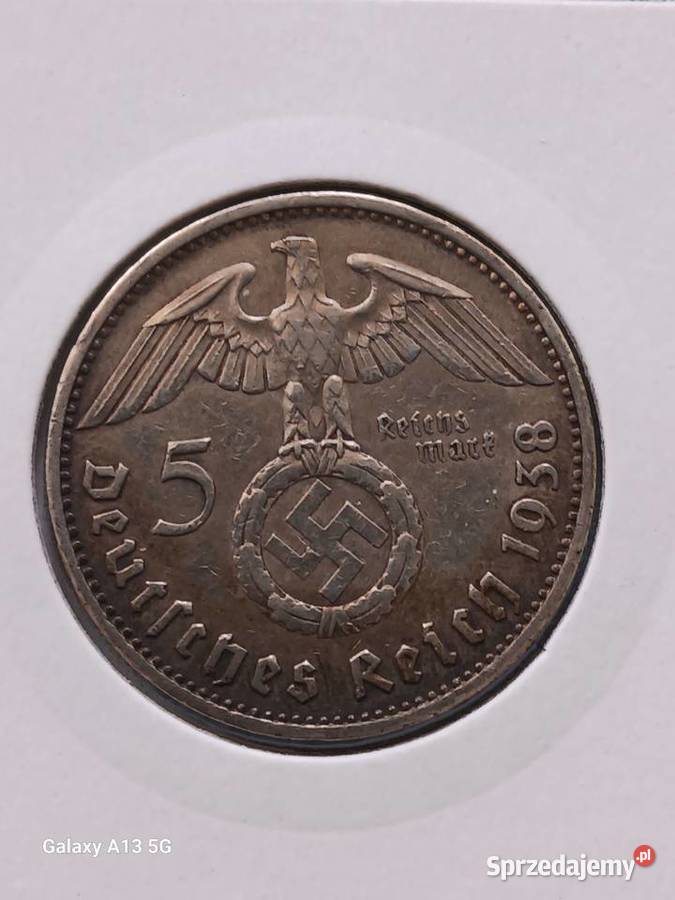 5 Marek Niemcy 1938 r Paul von Hindenburg men A
