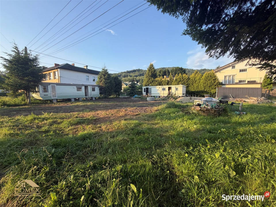 sprzedaży gruntu Ustroń 1032m2 budowlana śląskie