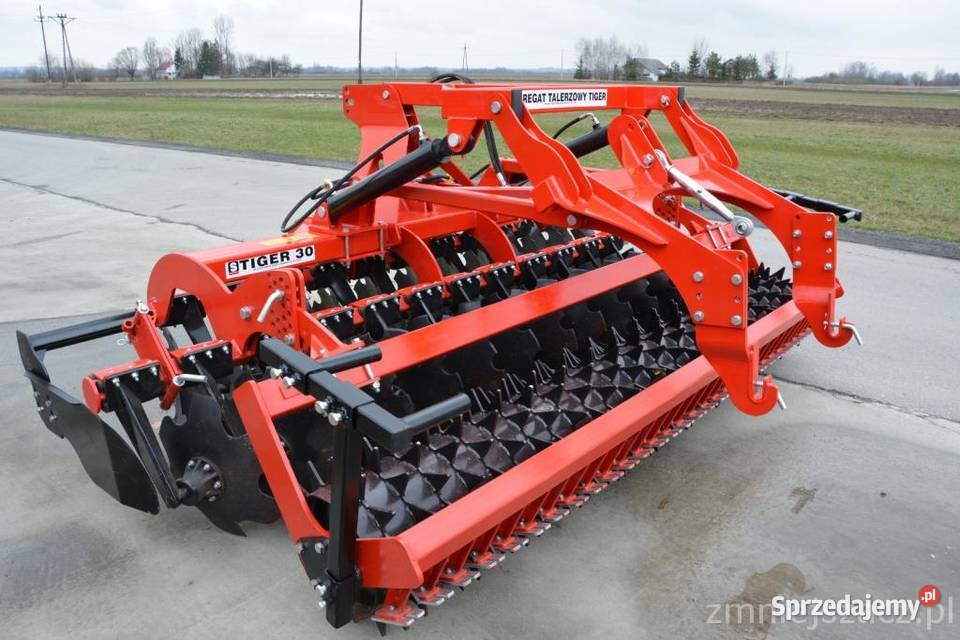 25 m z hydropakiem Agregat talerzowy TIGER brona Kozienice