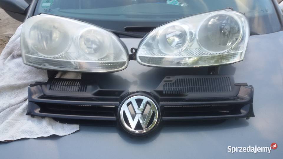 LAMPY PRZEDNIE GRIL VW GOLF 5 Oświetlenie Elbląg sprzedam